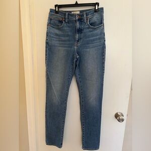 Madewell the high rise slim boyjean